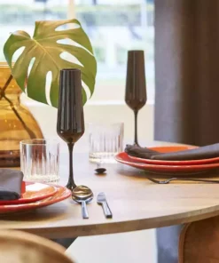 Peill+Putzler Sektkelch 200 ml, 2er Set Las Vegas | schwarz Sektkelch 200 ml