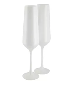 Peill+Putzler Sektkelch 200 ml, 2er Set Las Vegas | weiß Sektkelch 200 ml
