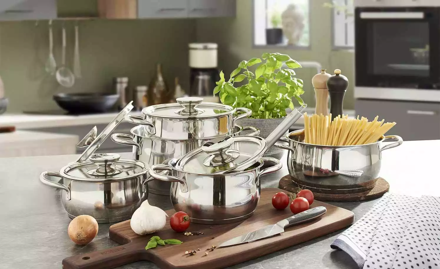 Berndes Topfset, 5-teilig Romantika 1 Berndes Topfset, 5-teilig Romantika