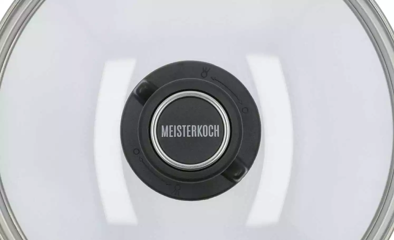 Meisterkoch Sicherheitsglasdeckel 20 cm Universal | 20|cm 2 Meisterkoch Sicherheitsglasdeckel 20 cm Universal | 20|cm – Bild 2
