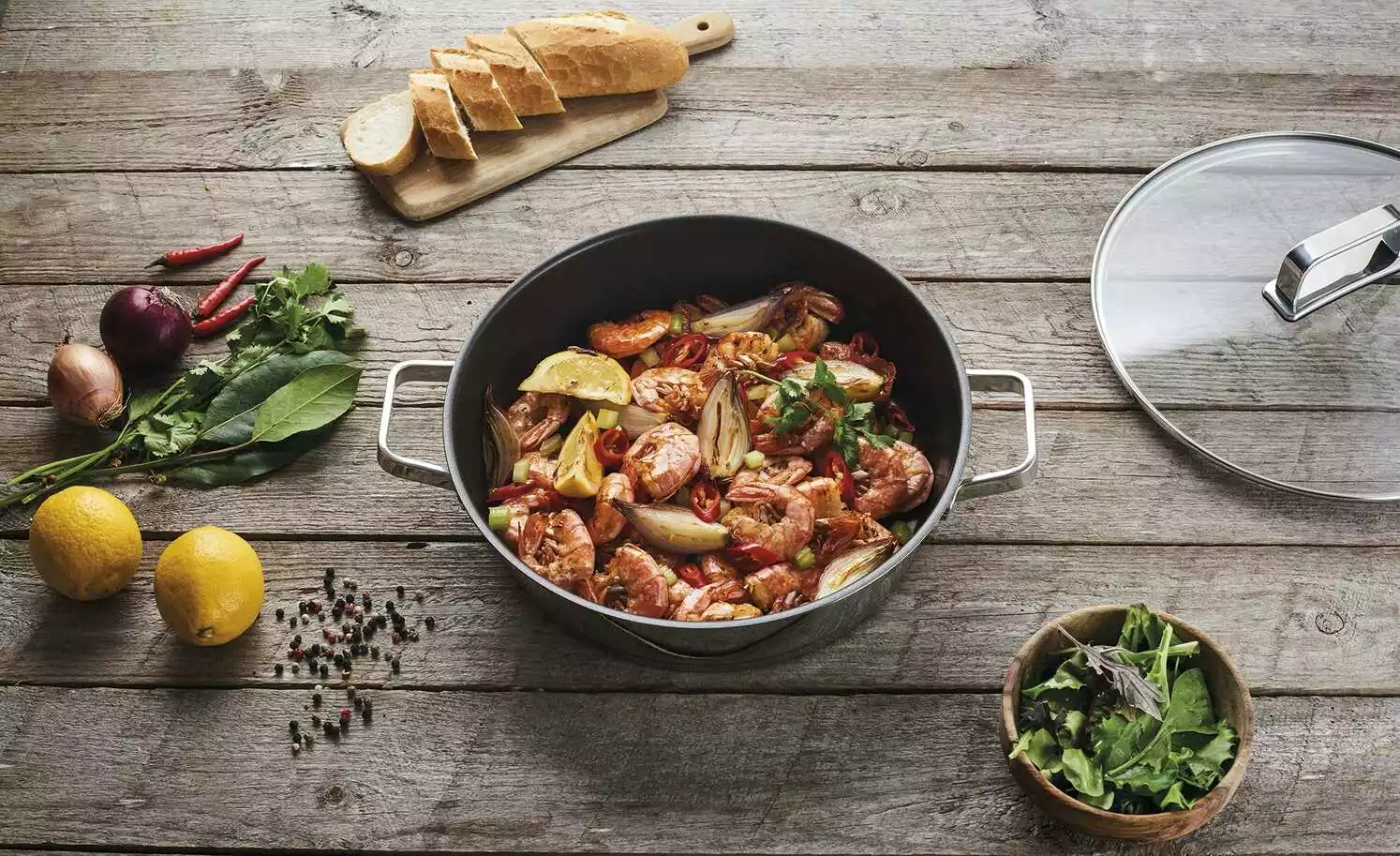 Meisterkoch Servierpfanne 28 cm OMNI | 28|cm 1 Meisterkoch Servierpfanne 28 cm OMNI | 28|cm