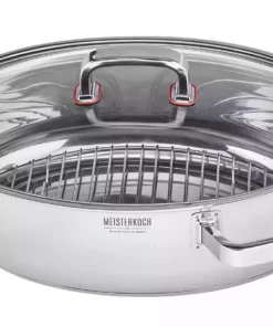Meisterkoch Bräter mit Glasdeckel, 3-teilig FOCUS -Angebote Gläser & Karaffen Store 12531299 10 202010290741