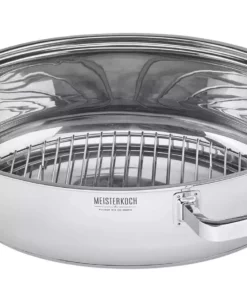 Meisterkoch Bräter mit Glasdeckel, 3-teilig FOCUS -Angebote Gläser & Karaffen Store 12531299 11 202010290741