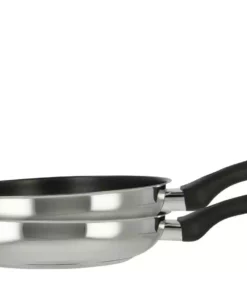 KHG Pfannenset 2-teilig Edelstahl