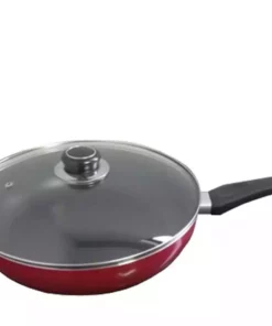 levelone Schmorpfanne mit Glasdeckel