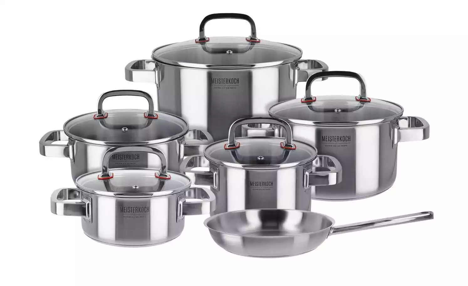 Meisterkoch Topfset, 6-teilig FOCUS 4 Meisterkoch Topfset, 6-teilig FOCUS – Bild 4