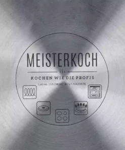 Meisterkoch Edelstahlpfanne RHOMBUS | 28|cm -Angebote Gläser & Karaffen Store 12534230 5 202208192234